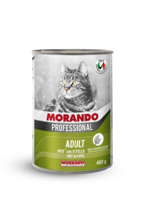 Morando Adult For Cat With Veal 400g